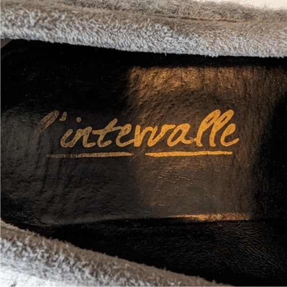 L'intervalle Grey Wool Platform Loafers size 8 / 39 - Picture 5 of 7